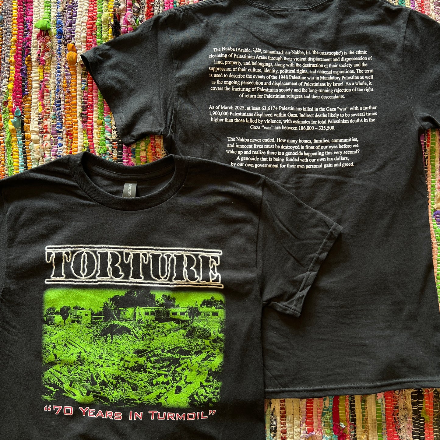 TORTURE "70 Years In Turmoil" T-Shirt